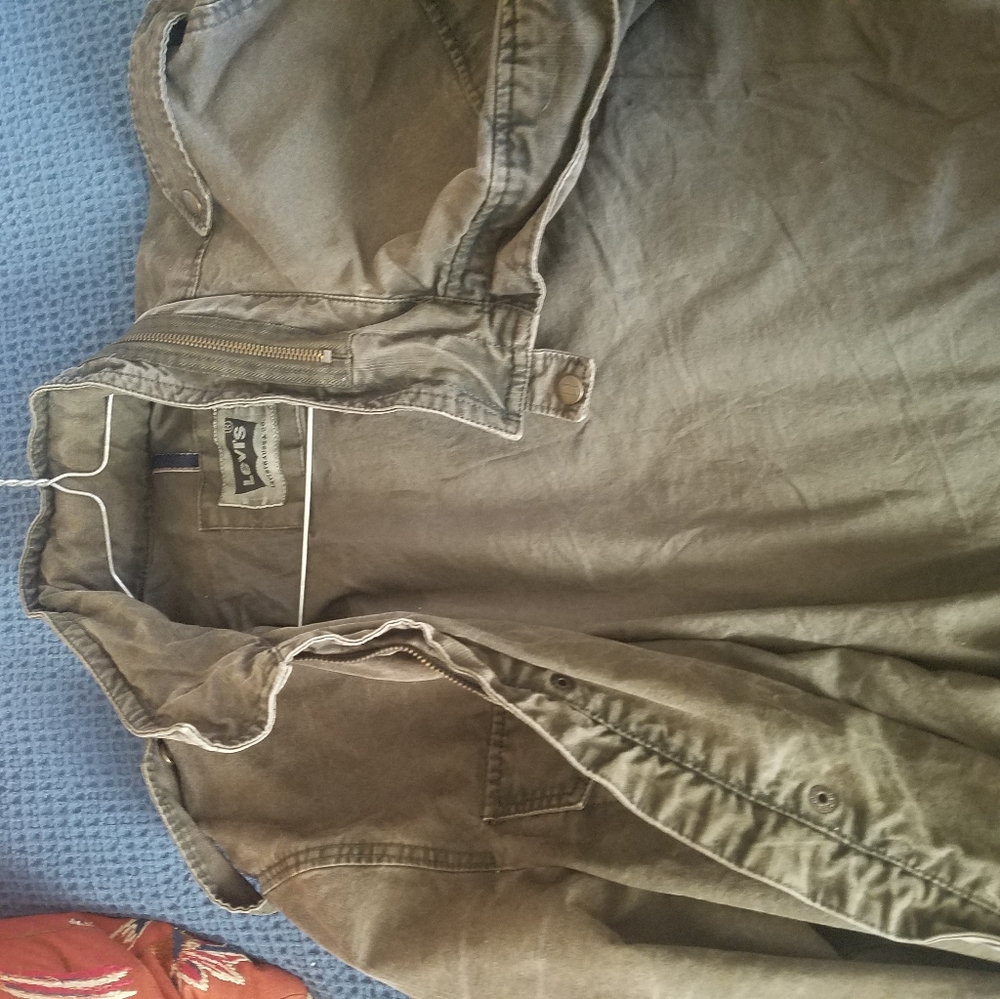 Green men's Jacket